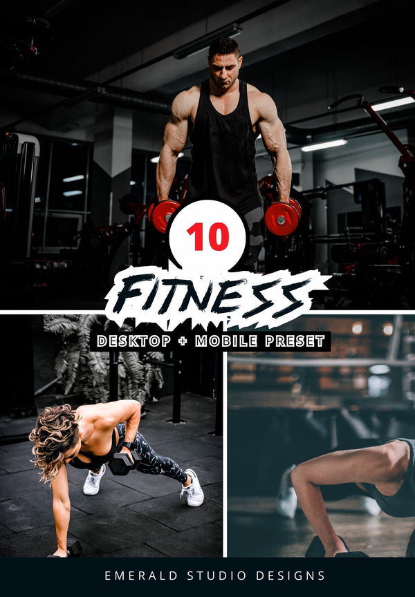 15 FITNESS PRESETS, Mobile LIGHTROOM Presets, Gym presets, Sport Preset, Mobile Presets, Lightroom Preset, Instagram Preset 01