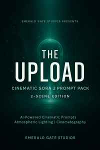 Cinematic AI Upload Prompt – Create Ultra-Realistic Scenes for Sora (Digital File)