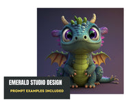 Adorable Baby Dragon Midjourney Prompt