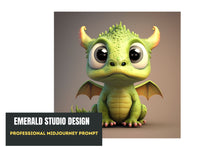 Adorable Baby Dragon Midjourney Prompt