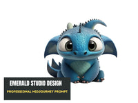 Adorable Baby Dragon Midjourney Prompt