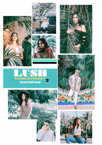 4 Lush Mobile Lightroom Presets | Light and Airy, Bright Clean Instagram Preset, Influencer Blogger Instagram Preset for Photo Editing