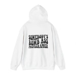 Somebody's Bomb Ass Photographer Hoodie | White