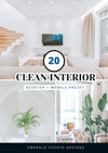 20 Lightroom Mobile Presets, Clean Home Presets, Bright White Interior Presets, Real Estate Photography Presets, Product Photography Preset