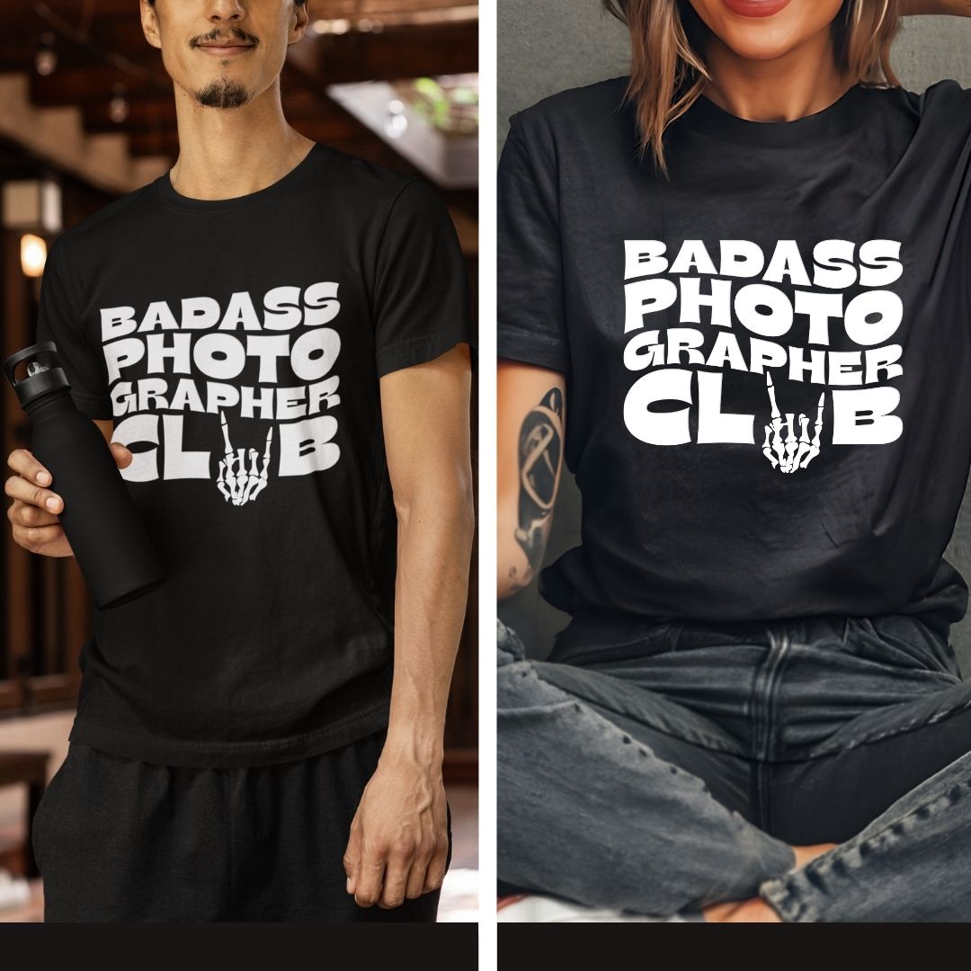 Bad Ass Photographer Club Unisex Tee