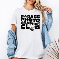 Bad Ass Photographer Club Unisex Tee