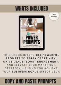 ChatGPT Power Prompts for Marketing Your Business