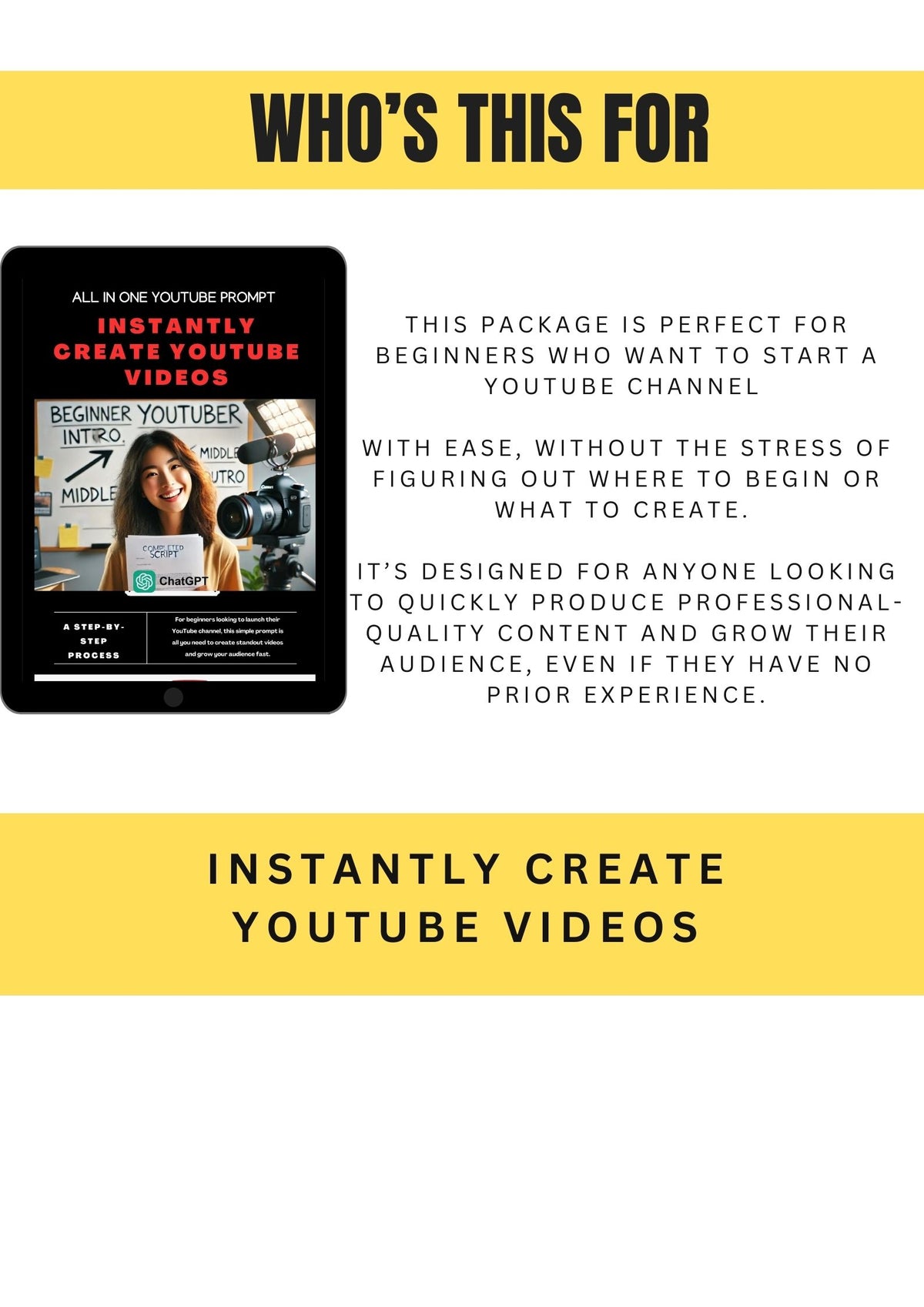 All in One YouTube Bundle Prompt