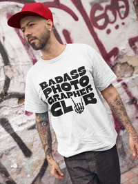 Bad Ass Photographer Club Unisex Tee