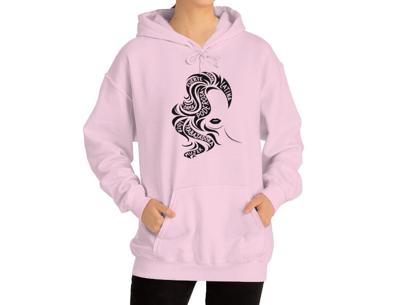 Viva La Latina Hooded Sweatshirt | Pink